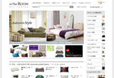 in The Room OnlineShopのWEBデザイン